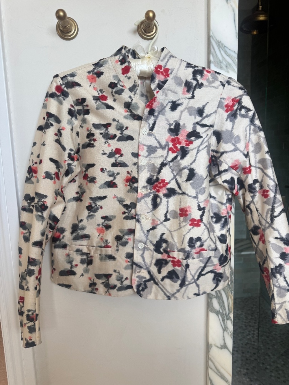 Christian Peau Silk Floral Jacket - Size M - NWT